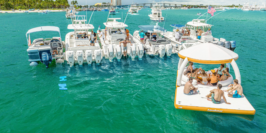 MacGregor_Yachts_Boat_Raft_Up_Peanut_Island